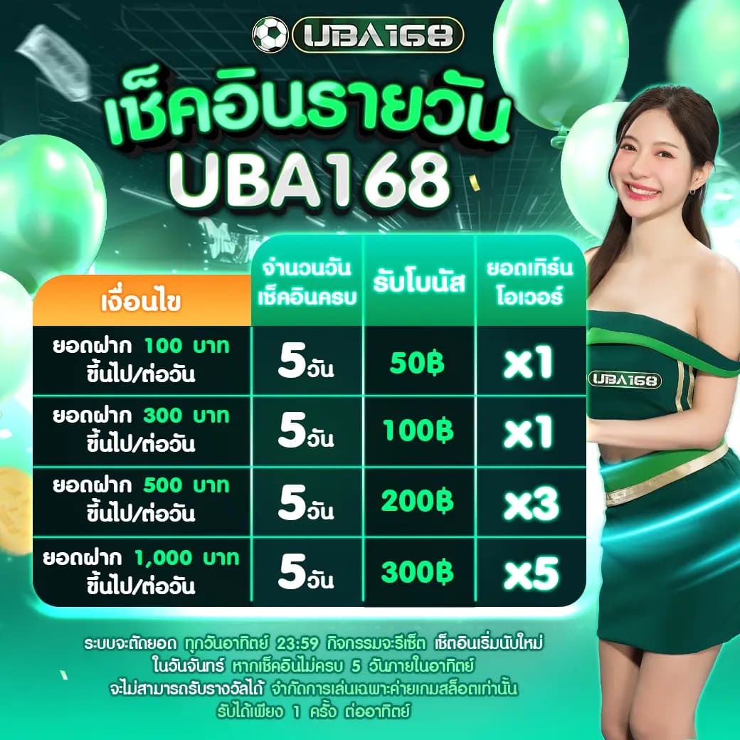 เช็คอินรายวัน